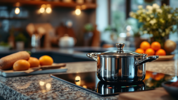 Pentole a induzione di alta qualità per cucinare