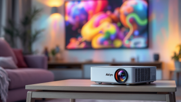 Mini proiettore Akiyo per un'esperienza cinematografica