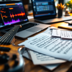 Immagine che rappresenta la musica generata dall'intelligenza artificiale