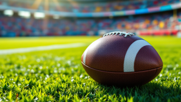 Famiglia tifosa dei Green Bay Packers durante una partita