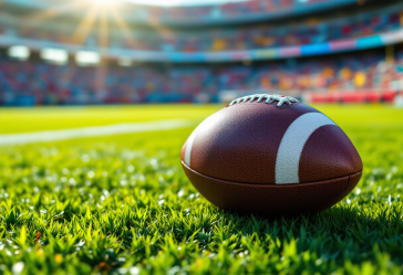 Famiglia tifosa dei Green Bay Packers durante una partita