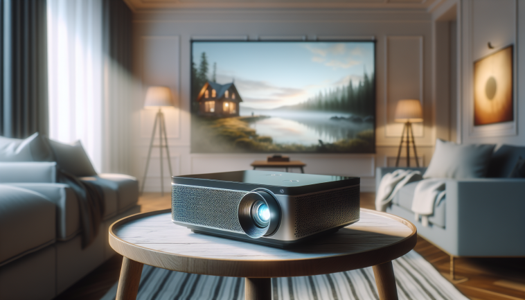 Proiettore PUTRIMS in un ambiente domestico moderno