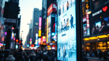 Immagine che illustra la pubblicità su Threads