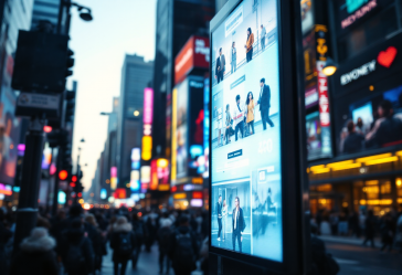 Immagine che illustra la pubblicità su Threads