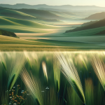 Immagine che illustra le radiazioni elettromagnetiche in un contesto rurale