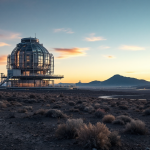 Immagine dell'osservatorio Paranal e del megaprogetto