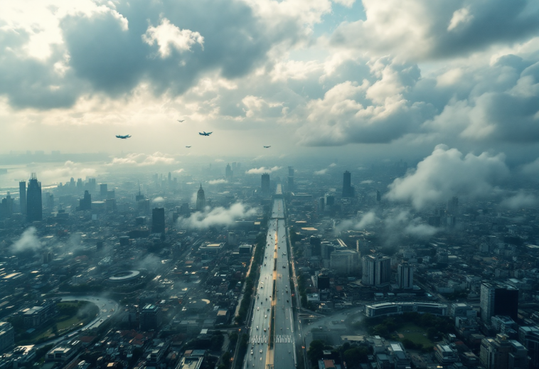 Mappa delle rotte aeree più turbolente del 2024