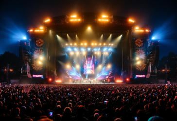 Artisti in duetto durante la serata di Sanremo 2025