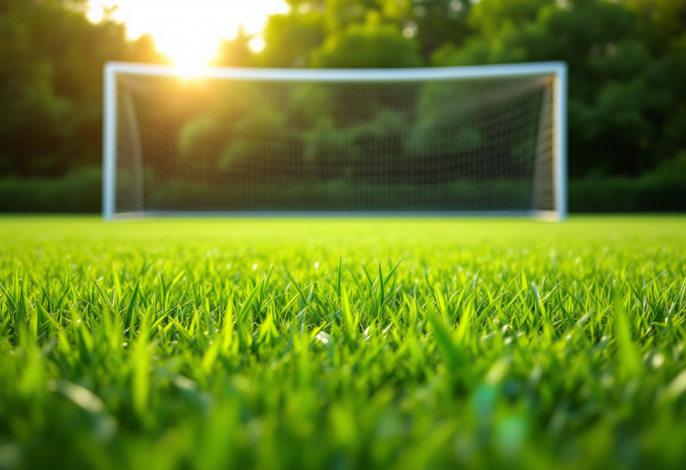 Giovani atleti di Green Bay che praticano sport insieme