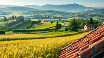 Immagine di Starlink che fornisce internet nelle zone rurali