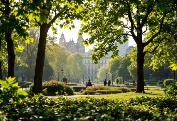 Immagine che rappresenta l'equilibrio tra sviluppo urbano e aree verdi a Londra