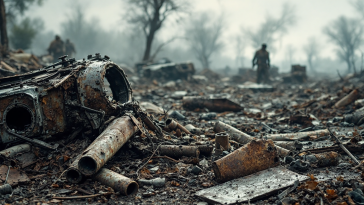 Soldati nordcoreani in azione durante il conflitto in Ucraina