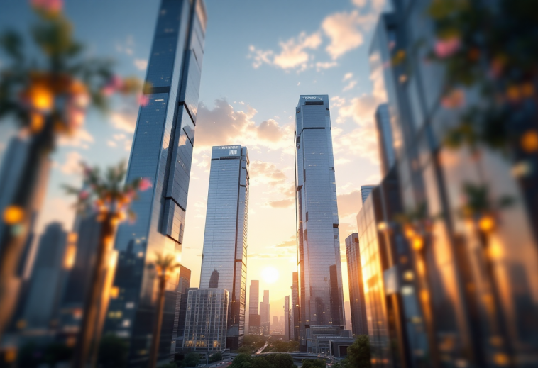 Grafico delle tendenze tecnologiche e finanziarie per il 2025