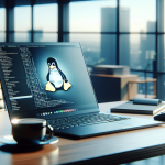 Immagine che rappresenta la transizione da Windows 10 a Linux