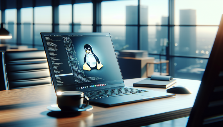 Immagine che rappresenta la transizione da Windows 10 a Linux