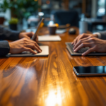 Logo di Ubuntu con simbolo di Matrix in evidenza