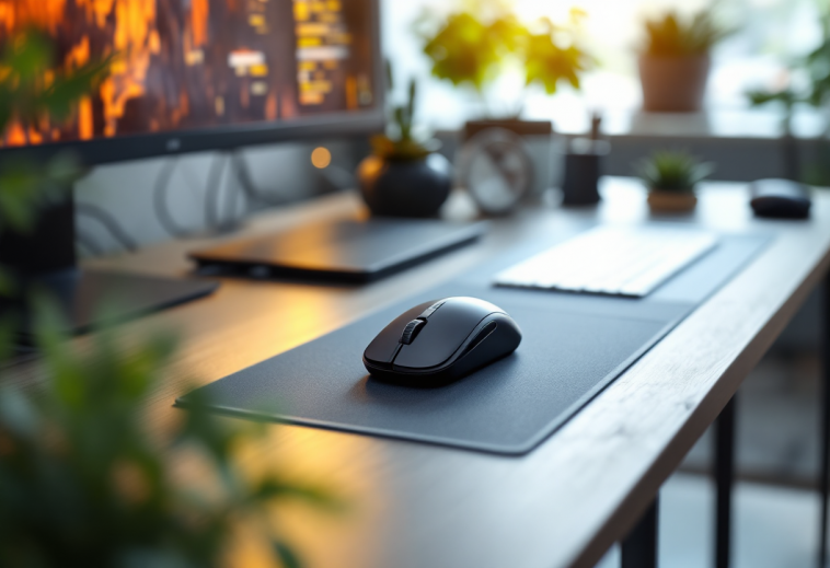 Mouse verticale ergonomico per lavoro e gaming