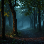 Rappresentazione artistica del Wolf Man in azione