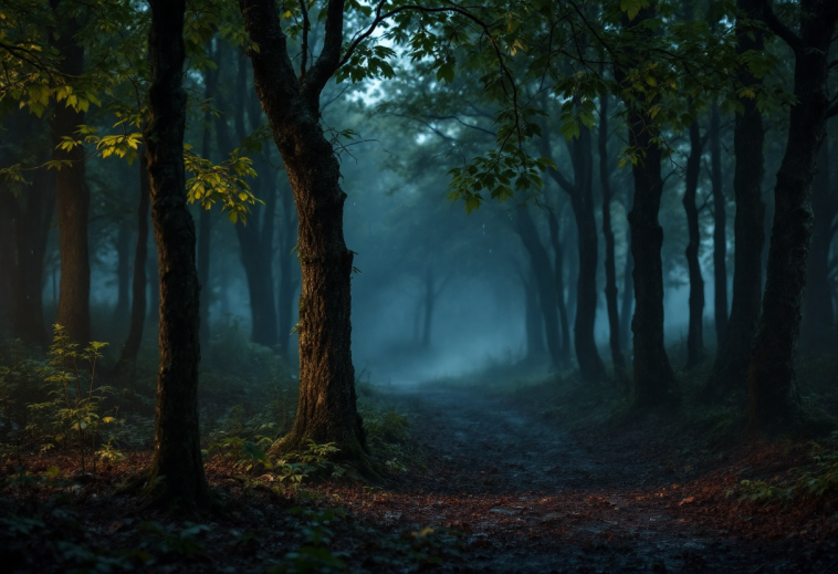 Rappresentazione artistica del Wolf Man in azione