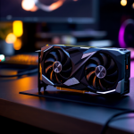Scheda video AMD RX 9070 XT con prestazioni elevate
