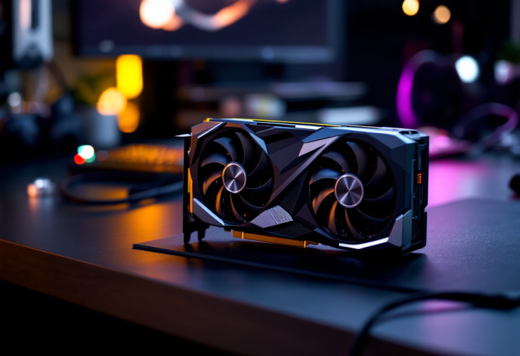 Scheda video AMD RX 9070 XT con prestazioni elevate