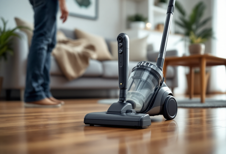 Aspirapolvere wet & dry in azione su diverse superfici