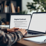 Assistente AI di Adobe Acrobat che semplifica contratti