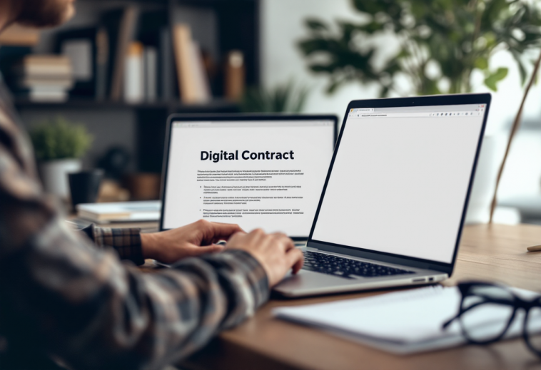 Assistente AI di Adobe Acrobat che semplifica contratti