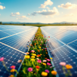 Impianto fotovoltaico che promuove la biodiversità