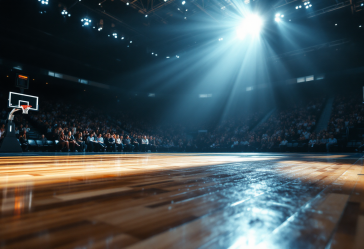 Berry Wallace durante il suo debutto con gli Illini