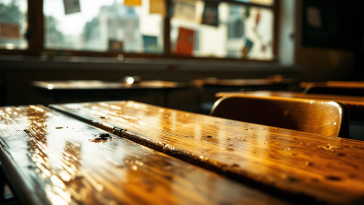 Scena iconica del film Breakfast Club con i protagonisti