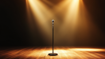 Brian Molko dei Placebo durante una performance live