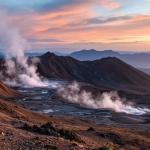 Immagine dei Campi Flegrei con segnali sismici evidenti