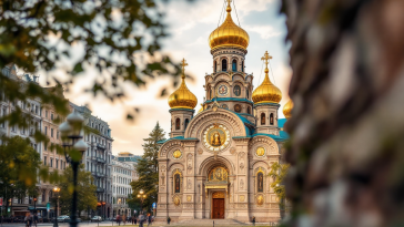 Immagine della Chiesa ortodossa ucraina in contesto attuale
