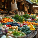 Immagine che rappresenta il cibo sostenibile in Europa