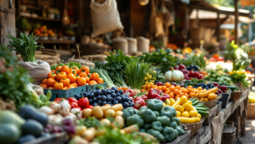 Immagine che rappresenta il cibo sostenibile in Europa
