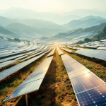 Grafico che mostra la crescita dei KPI nel settore energetico verde