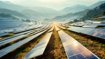 Grafico che mostra la crescita dei KPI nel settore energetico verde