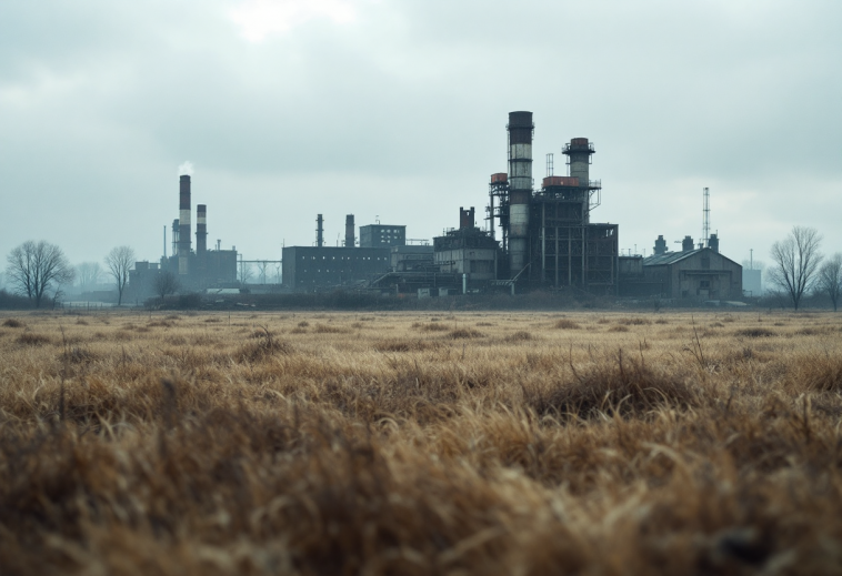 Analisi della crisi industriale in Italia con grafici e dati