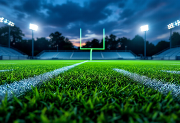 Davante Adams in azione con i Green Bay Packers