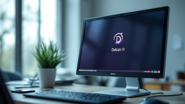 Screenshot di Debian 13 Trixie con nuove funzionalità