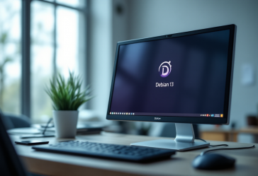 Screenshot di Debian 13 Trixie con nuove funzionalità
