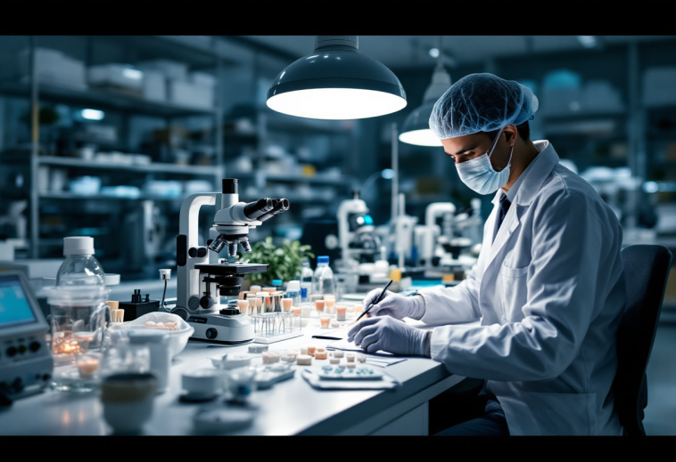 Immagine di denti artificiali bio-ingegnerizzati avanzati