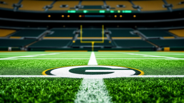 Giocatori Green Bay Packers durante il draft NFL 2025