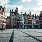 Manifestazione elettorale in Germania con bandiere