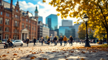 Esmail e Fife durante un evento elettorale a Waterloo
