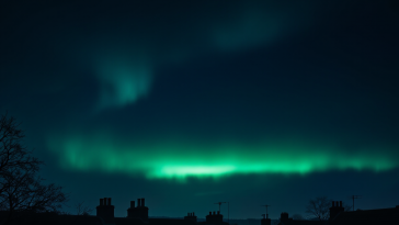 Misterioso fenomeno luminoso nel cielo della Scozia