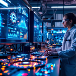 Illustrazione del teletrasporto nell'informatica quantistica