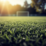 Giocatrici di calcio femminile in azione durante una partita