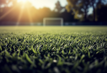 Giocatrici di calcio femminile in azione durante una partita
